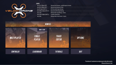 VelociDrone FPV Racing Simulator