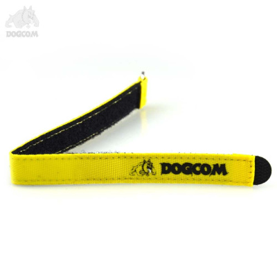 Ремешок DOGCOM жёлтый 15*250mm