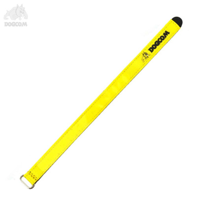 Ремешок DOGCOM жёлтый 15*250mm