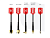 Антенна Foxeer 5.8G Micro Lollipop красная Straight MMCX